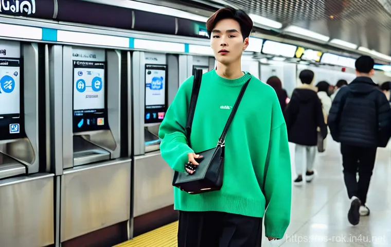 T money 카드 사용법 - **A joyful young traveler purchasing a T-money card at Incheon International Airport.** The scene de... T money 카드 사용법 - **A joyful young traveler purchasing a T-money card at Incheon International Airport.** The scene de...