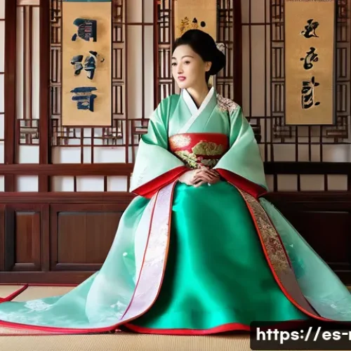 Home 32 한국 전통 혼례 - **Prompt 1: The Resplendent Hanbok Bride**
An elegant Korean bride stands gracefully, adorned in...